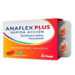 Anaflex Plus rápida acción x 16 capsulas blandas
